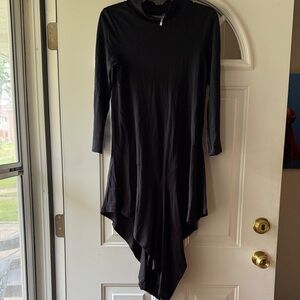 Venera Arapu Black Long Sleeve Dress, 12Y